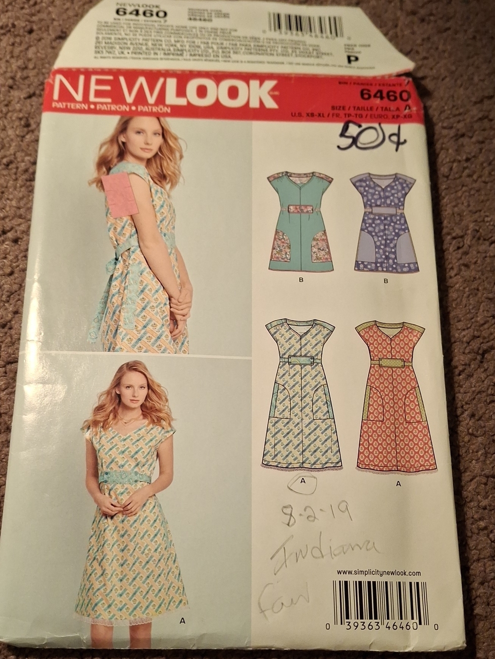 6460 New Look Pattern
